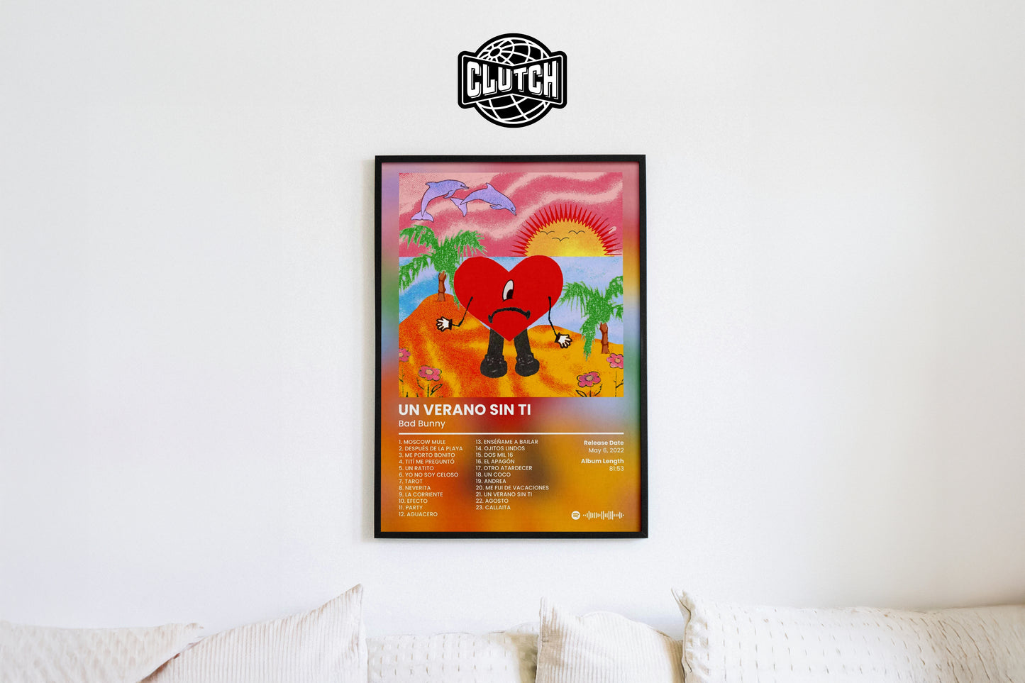 Bad Bunny 'Un Verano Sin Ti' Album Poster