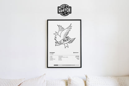 Lil Peep 'Cry Baby' Album Poster