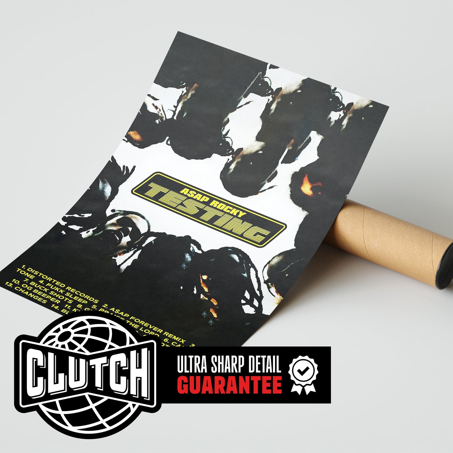 Asap Rocky 'Testing' Poster