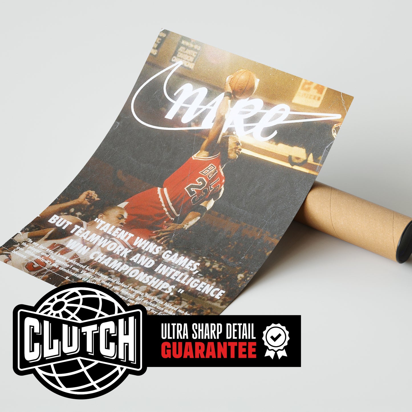 Michael Jordan 'Nike Dunk' Poster