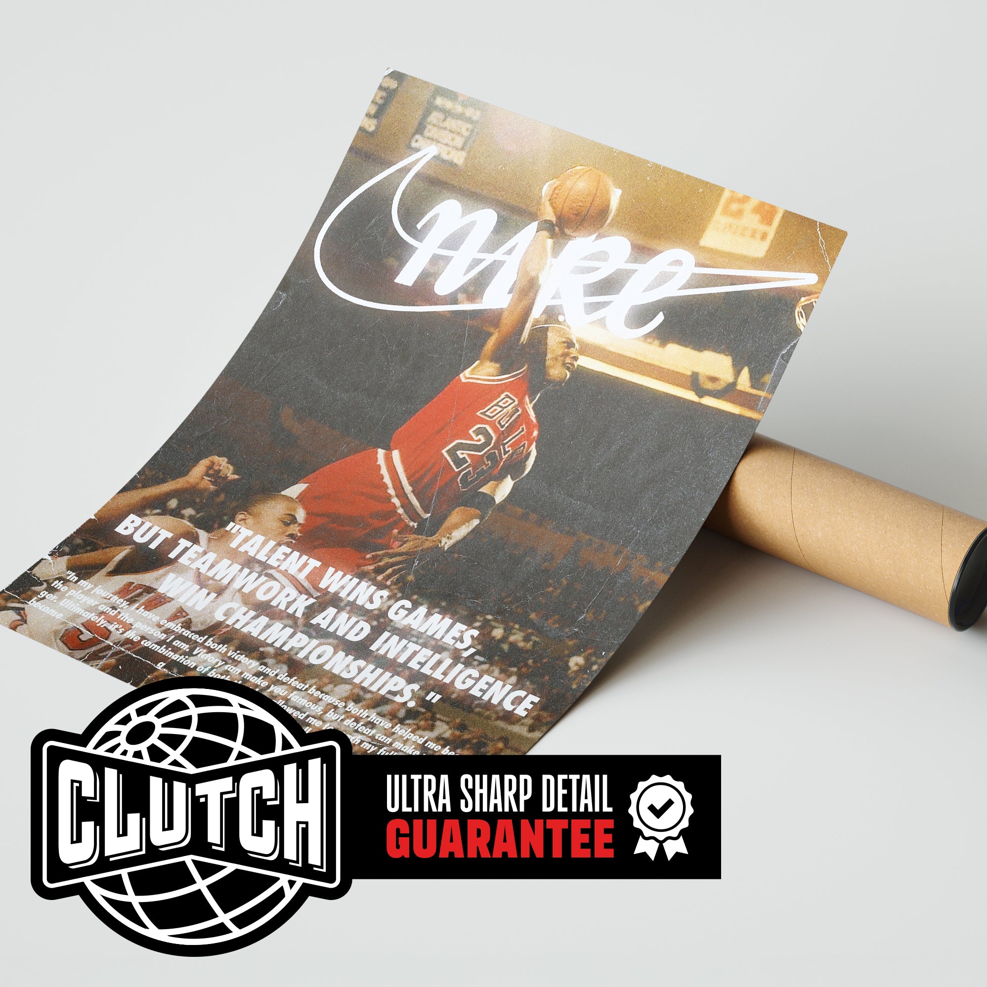 Michael Jordan 'Nike Dunk' Poster