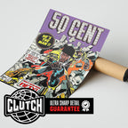 50 Cent Comic Poster