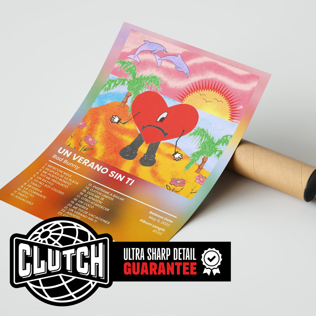 Bad Bunny 'Un Verano Sin Ti' Album Poster