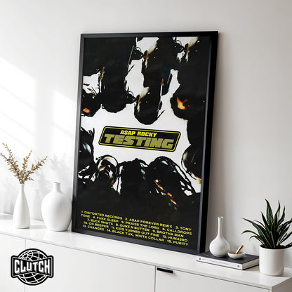 Asap Rocky 'Testing' Poster