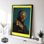 Burna Boy 'Crack Magazine' Poster