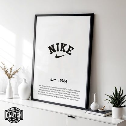 Nike Founded In 1964 Poster