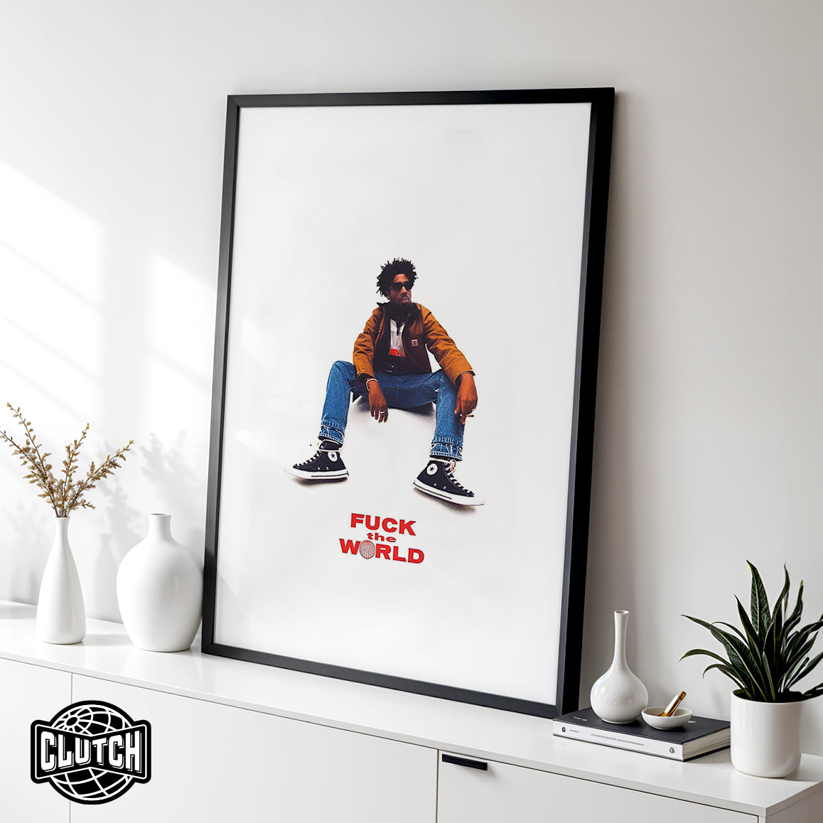 Brent Faiyaz - "F*** The World" Aesthetic Poster