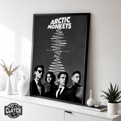 Arctic Monkeys Tracklist Poster