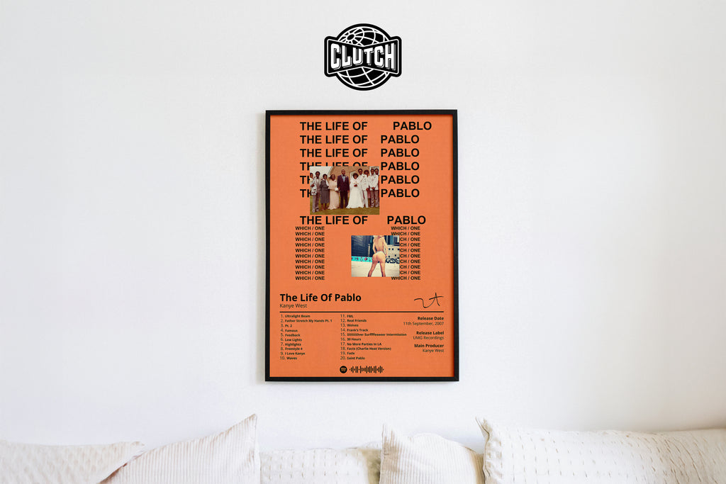 Kanye West 'The Life Of Pablo' Album Poster