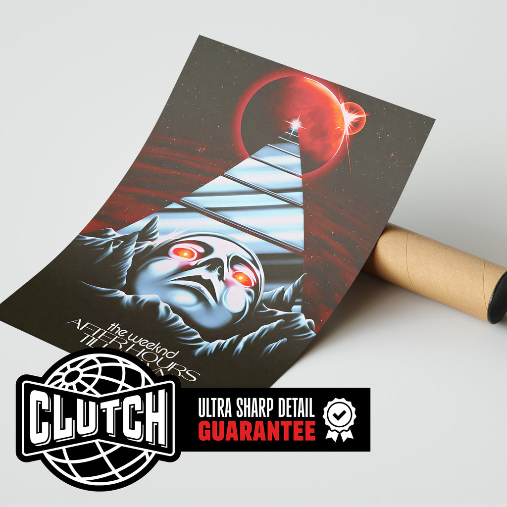 The Weeknd 'After Hours' Retro Poster