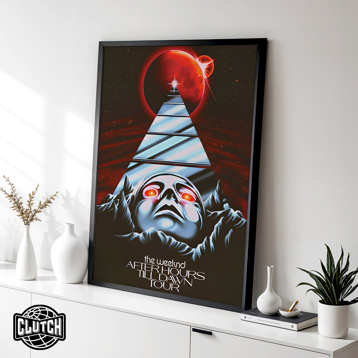 The Weeknd 'After Hours' Retro Poster