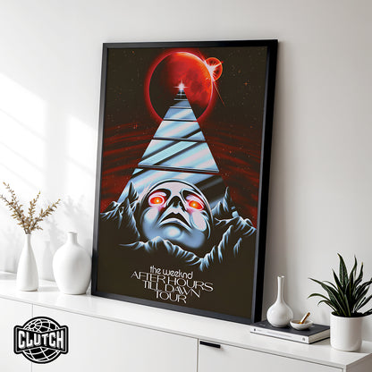 The Weeknd 'After Hours' Retro Poster