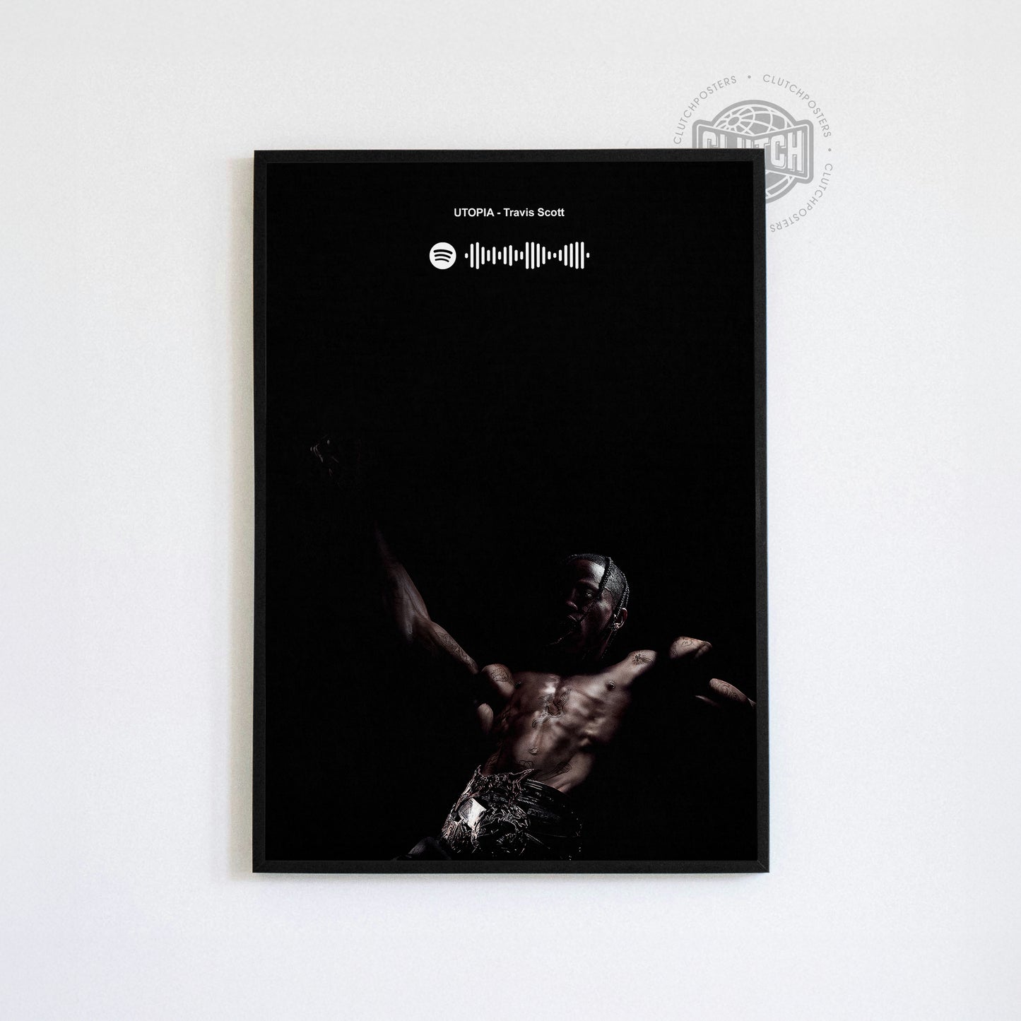 Travis Scott 'Utopia' Spotify Poster