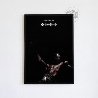 Travis Scott 'Utopia' Spotify Poster
