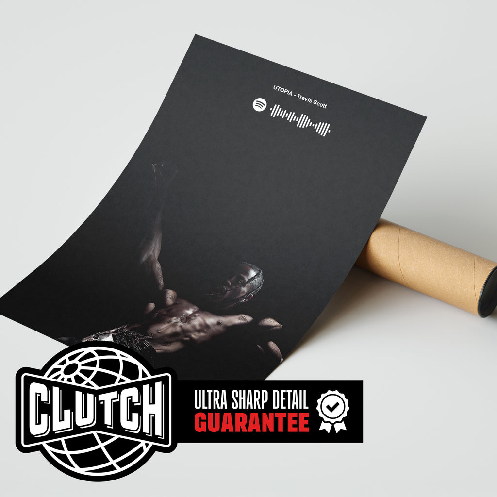 Travis Scott 'Utopia' Spotify Poster