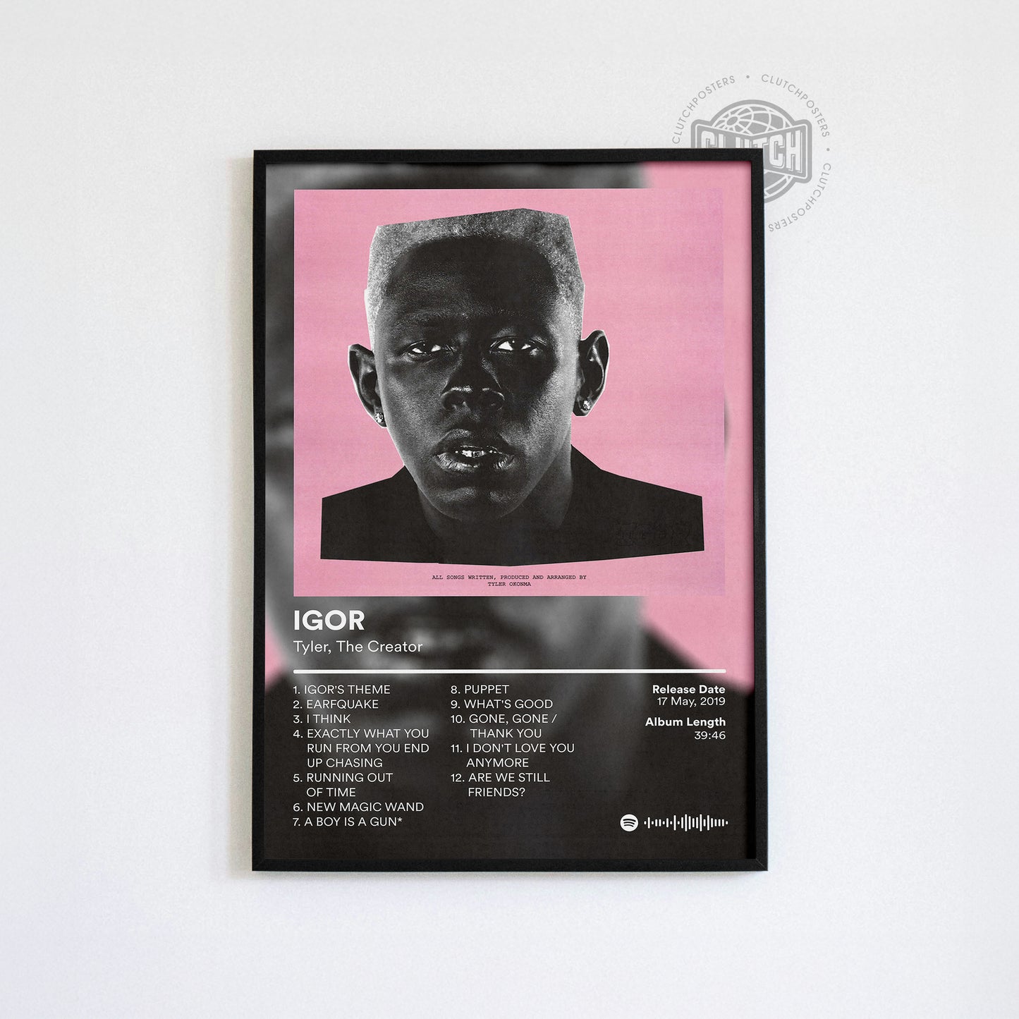 Tyler The Creator 'IGOR' Album Poster