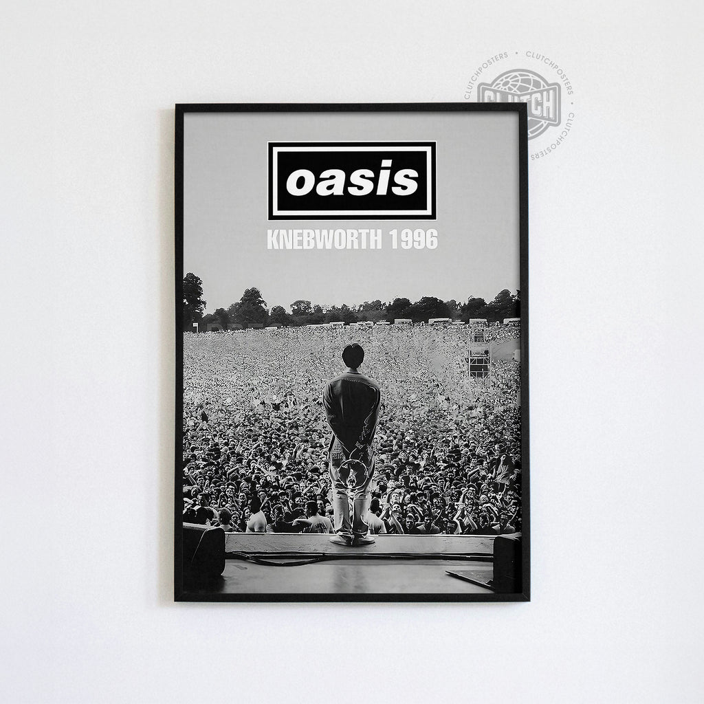Oasis 'Knebworth' Poster
