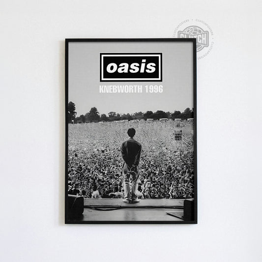 Oasis 'Knebworth' Poster