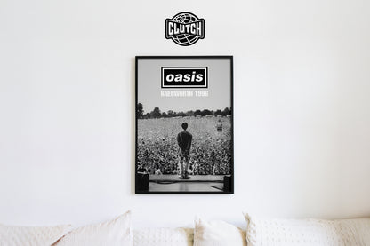 Oasis 'Knebworth' Poster
