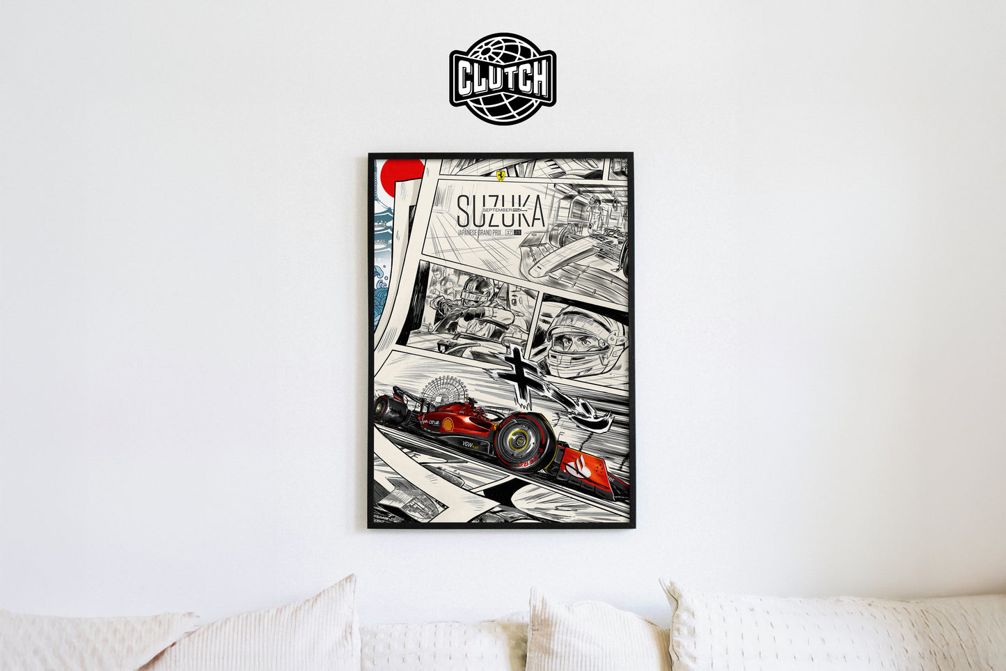 Japanese Grand Prix F1 Poster