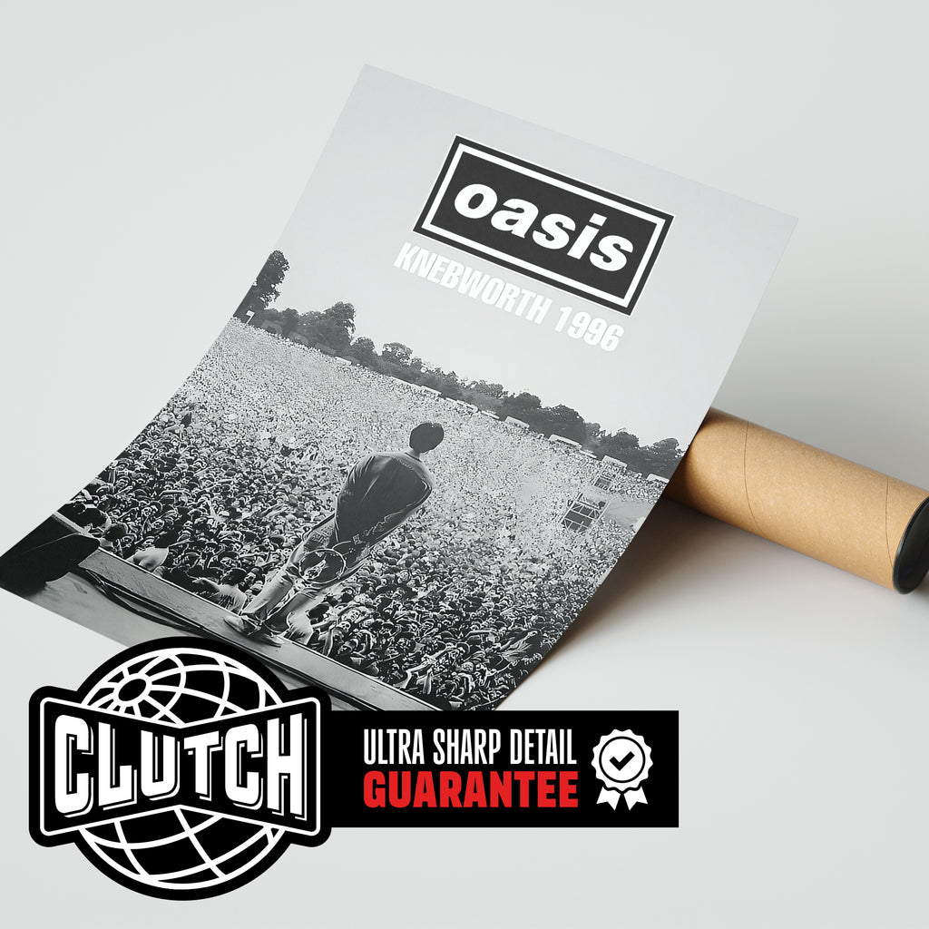 Oasis 'Knebworth' Poster