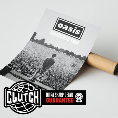 Oasis 'Knebworth' Poster