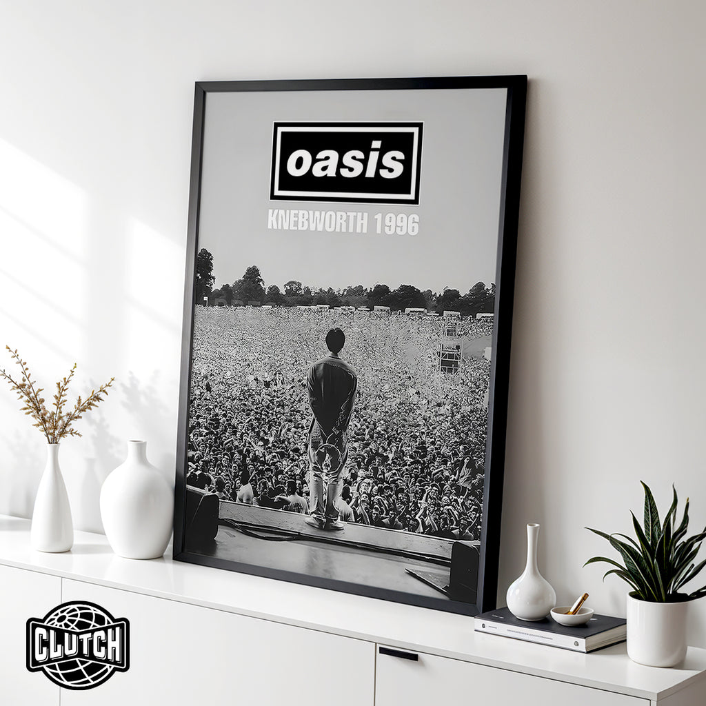 Oasis 'Knebworth' Poster