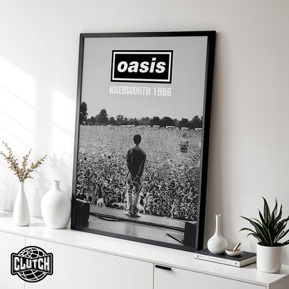 Oasis 'Knebworth' Poster
