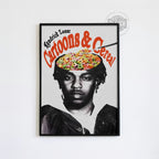 Kendrick Lamar Cartoons & Cereal Poster