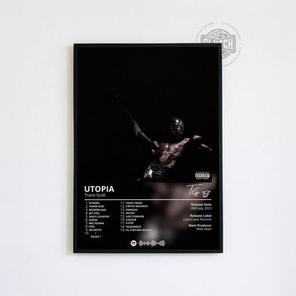 Travis Scott 'Utopia' Album Poster