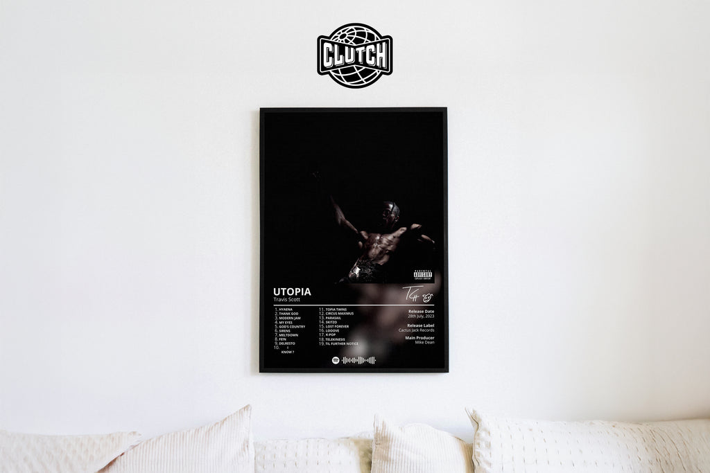 Travis Scott 'Utopia' Album Poster