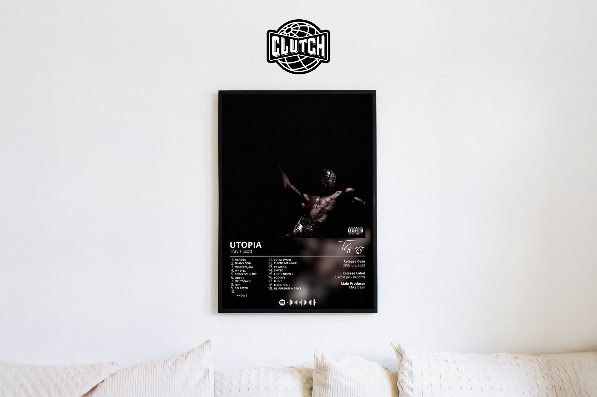 Travis Scott 'Utopia' Album Poster