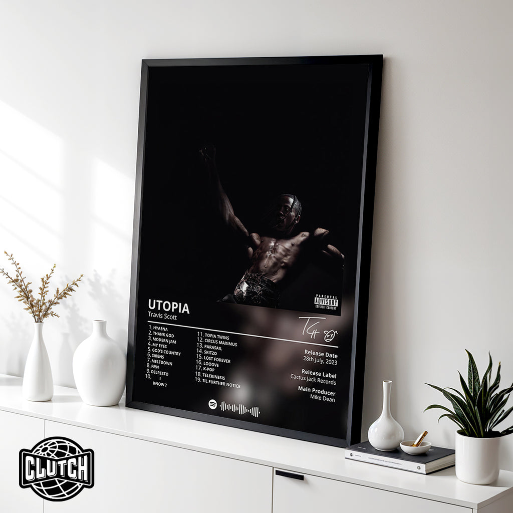Travis Scott 'Utopia' Album Poster