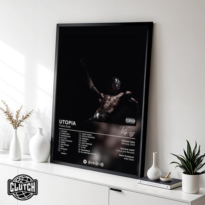 Travis Scott 'Utopia' Album Poster