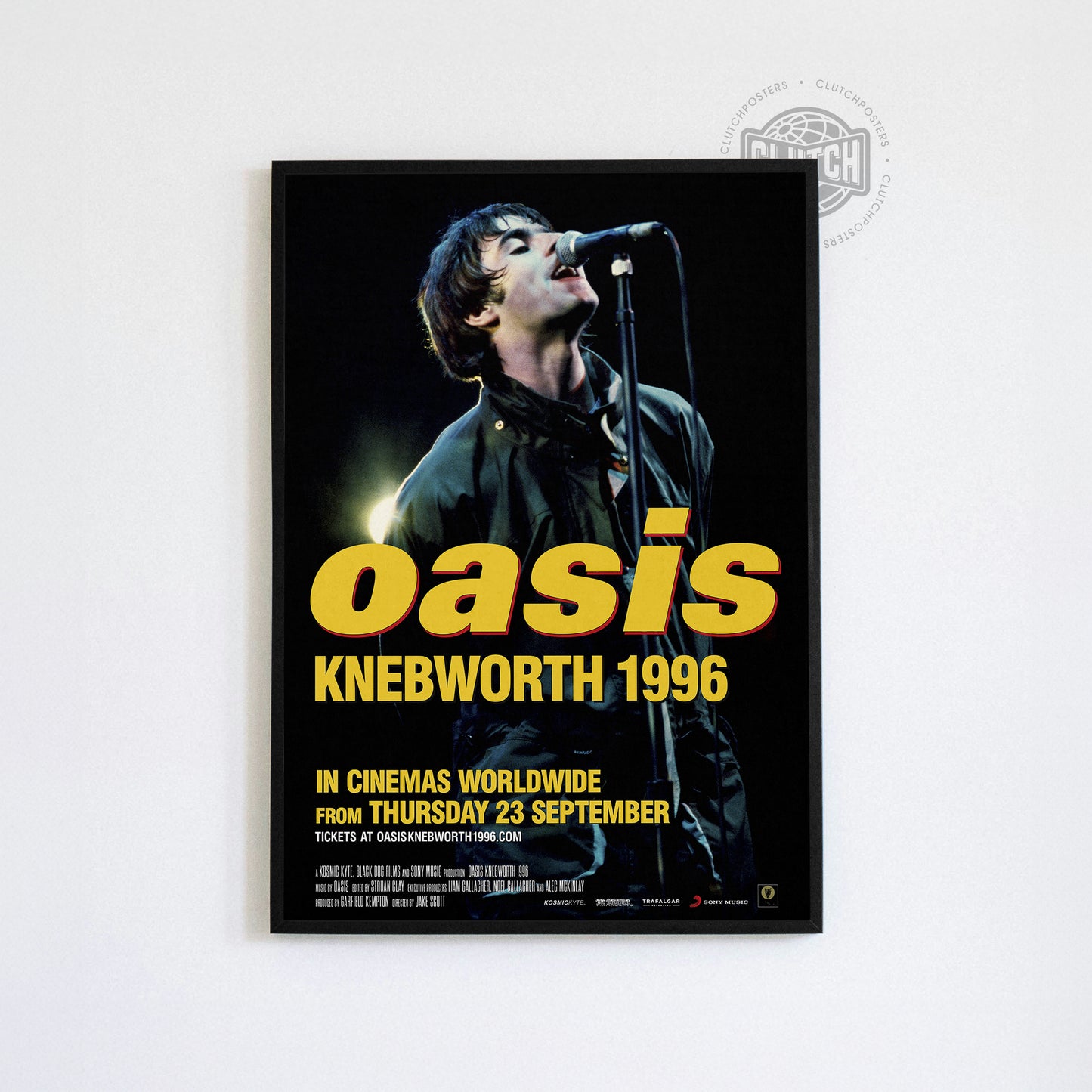 Oasis 'Knebworth 1996' Poster