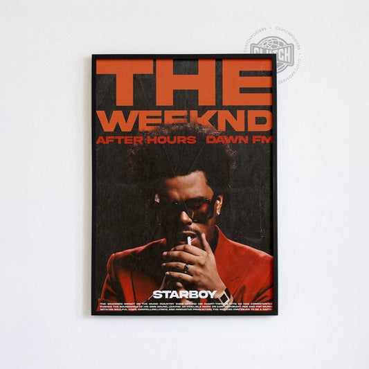 The Weeknd 'After Hours' Poster