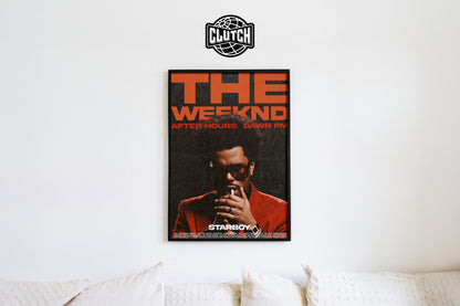 The Weeknd 'After Hours' Poster