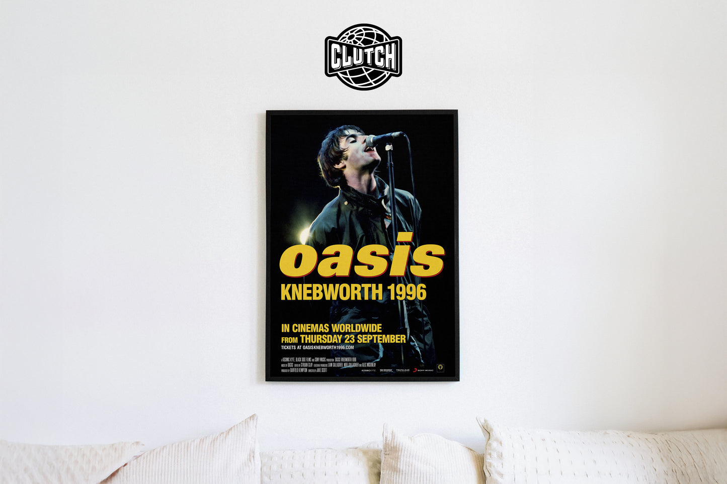 Oasis 'Knebworth 1996' Poster