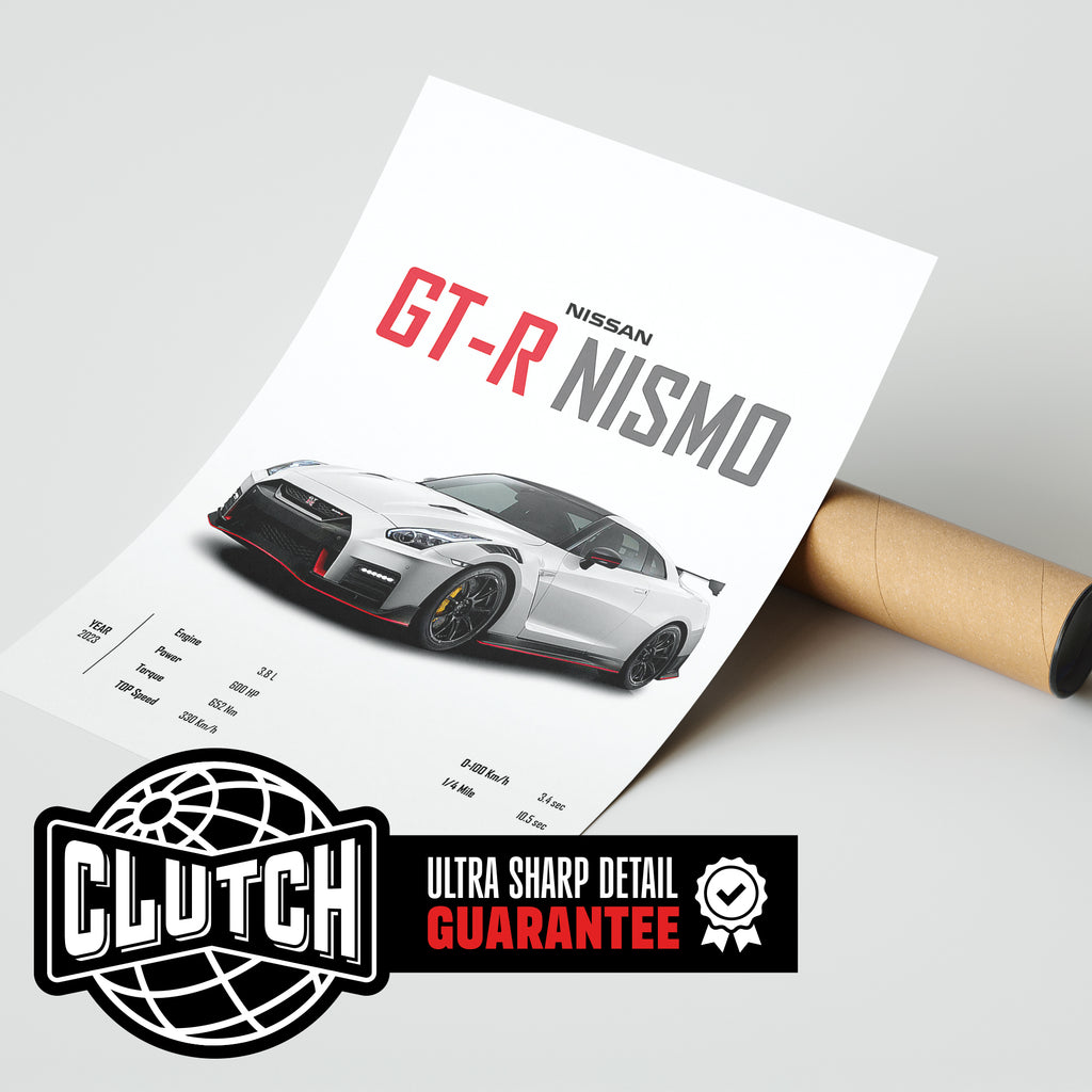 Nissan GT-R Nismo 'CORE' Car Poster