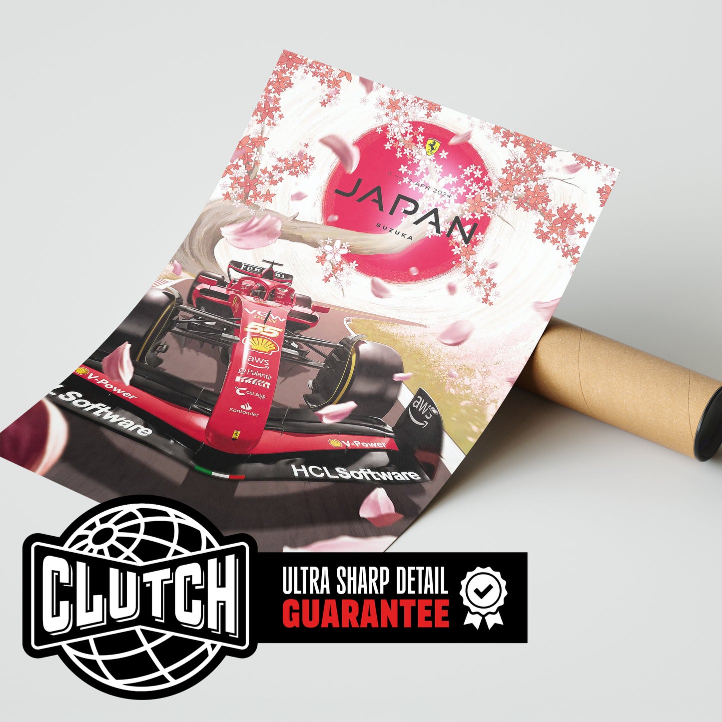 Japanese Grand Prix F1 Poster