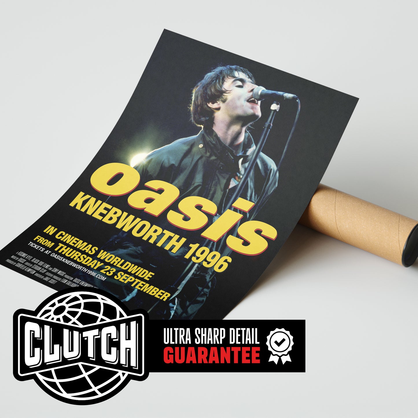 Oasis 'Knebworth 1996' Poster