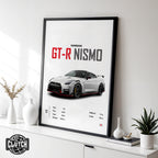 Nissan GT-R Nismo 'CORE' Car Poster