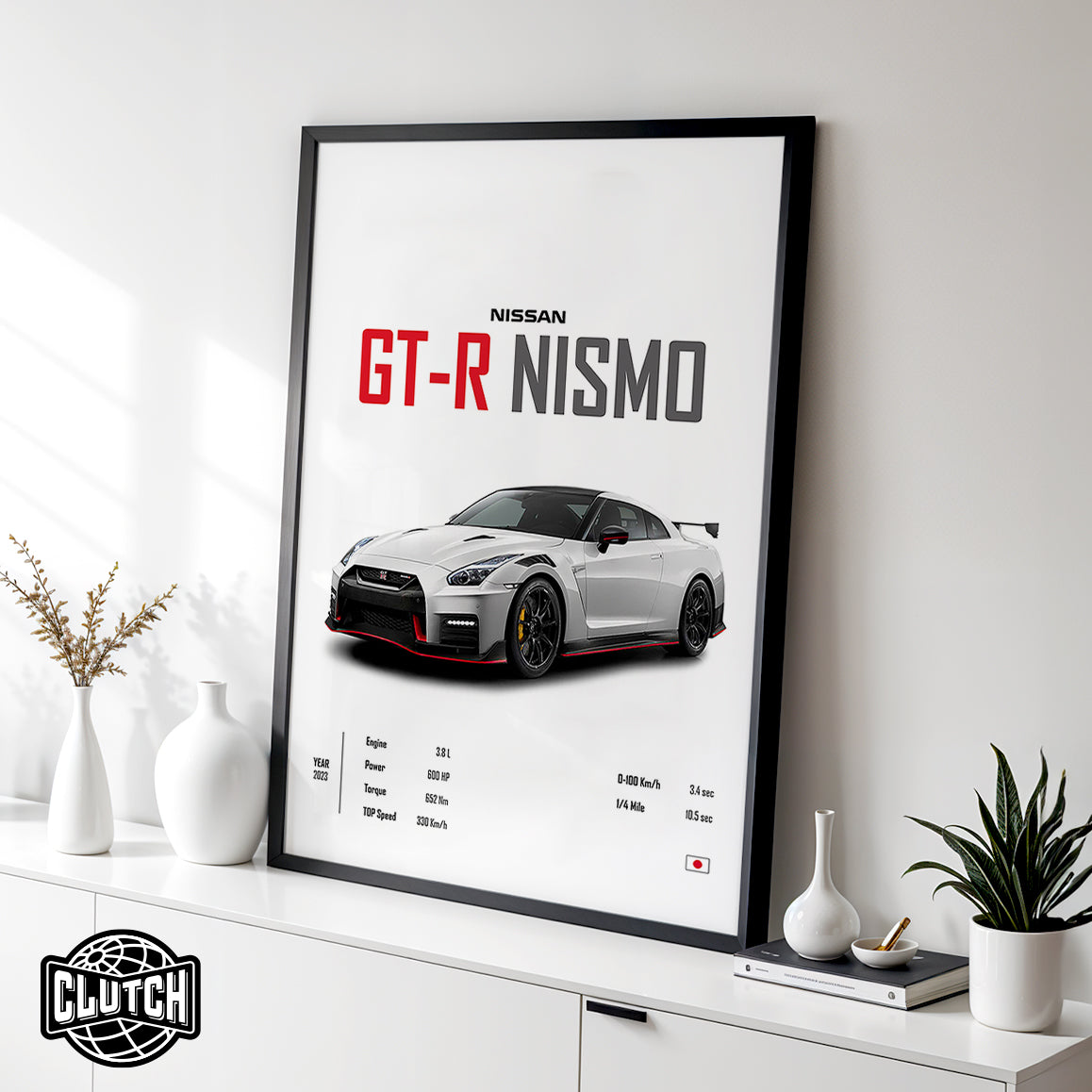 Nissan GT-R Nismo 'CORE' Car Poster