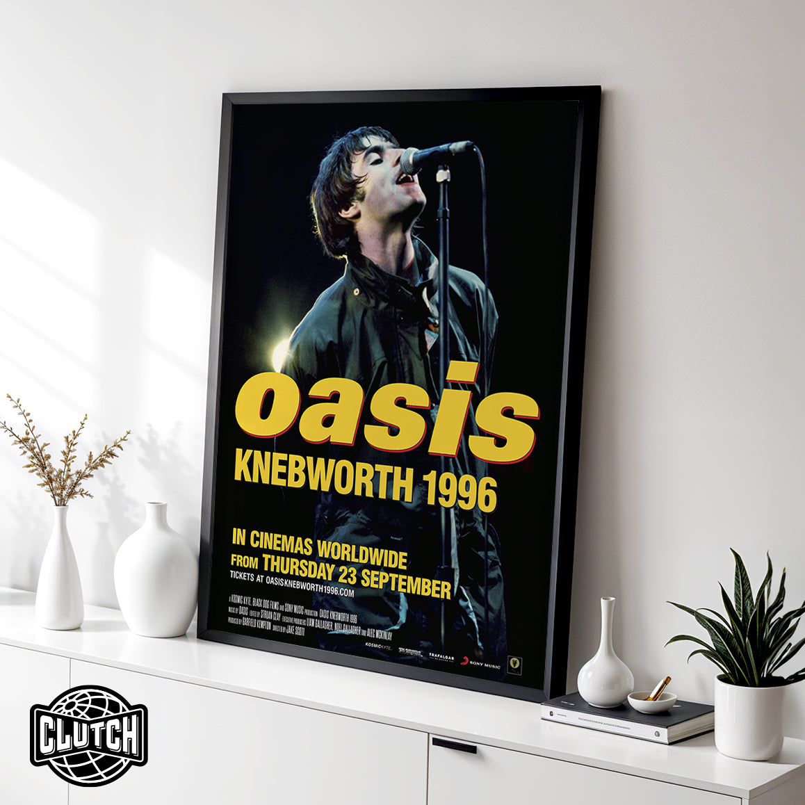 Oasis 'Knebworth 1996' Poster