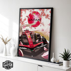 Japanese Grand Prix F1 Poster