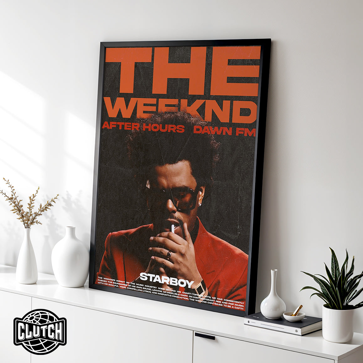 The Weeknd 'After Hours' Poster