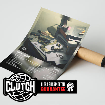Kendrick Lamar 'Section 80' Album Poster
