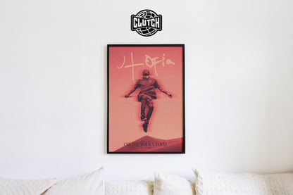 Travis Scott 'Utopia' Retrograde Poster