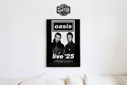 Oasis 'Live '25' Poster