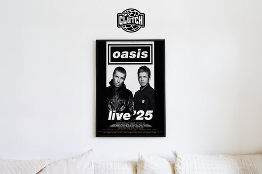 Oasis 'Live '25' Poster